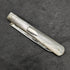 1924 British Antique White Pearl Shell Handle Pure Silver Engraved Blade Folding Pen Knife